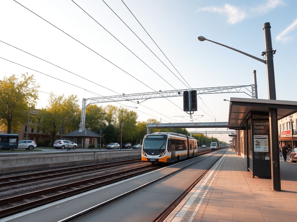 Nowoczesne centrum przesiadkowe w Widziszewie koło Kościana, symbol postępu w transporcie